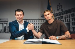 HERTHA BSC GmbH & Co. KGaA  : Hertha BSC verpflichtet Michaël Cuisance