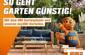 OBI Group Holding: Neue OBI Kampagne "So geht Garten günstig!": Mit geballter Kompetenz in den Frühling