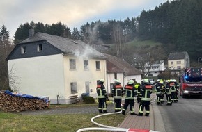 Polizeidirektion Wittlich: POL-PDWIL: Brand eines Einfamilienhauses in Sellerich