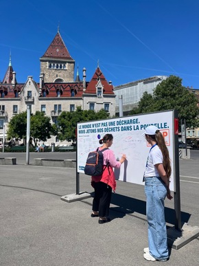 Communiqué: «Lausanne tient à la propreté de son environnement»