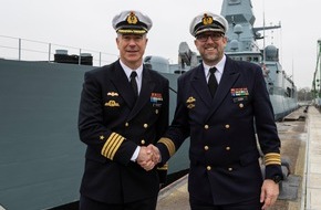 Presse- und Informationszentrum Marine: Neuer Kommandeur für das 2. Fregattengeschwader