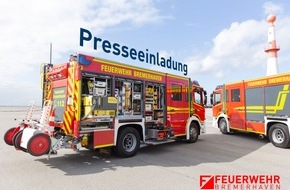 Feuerwehr Bremerhaven: FW Bremerhaven: Presseeinladung / Zivil- und Katastrophenschutz - Trinkwassernotversorgung für Bremerhaven und Umgebung