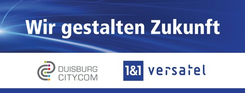 1&1 Versatel GmbH: Duisburg CityCom (DCC) startet Open-Access-Kooperation mit 1&1 Versatel: Mehr Glasfaser-Angebotsvielfalt in Duisburg