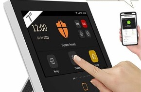 PEARL GmbH: VisorTech WLAN-/4G-Alarmanlage XMD-5500.wifi, IPS-Touch-Display, App, Sirene, für 200 Sensoren: Per App weltweit informiert sein, was zu Hause oder im Wohnmobil passiert