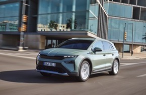 Skoda Auto Deutschland GmbH: ADAC Autotest: Neuer Škoda Elroq und Škoda Enyaq belegen jeweils ersten Platz in ihrer Kategorie