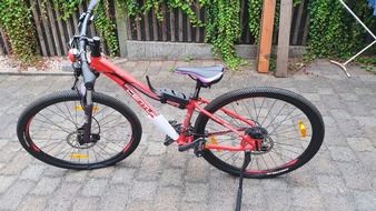 Polizeipräsidium Südosthessen: POL-OF: Mutmaßlicher Fahrraddieb vorläufig festgenommen - Eigentümer eines roten Mountainbikes gesucht; 88-jährige Fahrradfahrerin beklaut - Wer sah den Dieb? ; Baustellendiebstahl im Wohngebiet