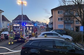 Feuerwehr Weinheim: FW Weinheim: Brandgeruch in Mehrfamilienhaus l&ouml;st Feuerwehreinsatz aus