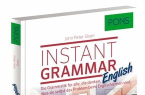 PONS GmbH: Instant Grammar English von PONS - nie war Grammatik verständlicher