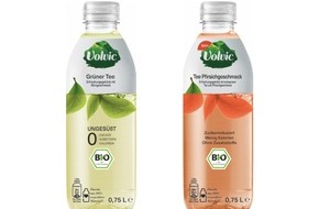 Danone DACH: Neue Volvic Bio-Tee Sorten