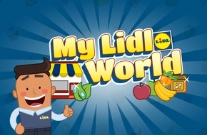 Lidl: "My Lidl World": Baue deine eigene virtuelle Lidl-Filiale / Kostenfreie App für Android und iOS ab sofort zum Downloaden