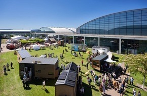 Karlsruher Messe- und Kongress-GmbH: Kleine Häuser, große Ideen: NEW HOUSING - Europas größtes Tiny House Festival - vom 30. Juni bis 2. Juli in der Messe Karlsruhe