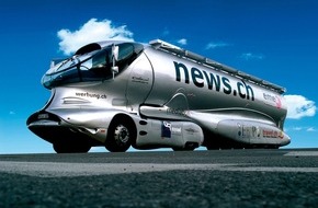 news.ch - VADIAN.NET AG: Legendärer Space Truck von Luigi Colani kommt an die SuisseEMEX'08