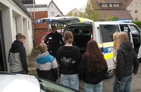 Polizeiinspektion Hildesheim: POL-HI: Zukunftstag bei der Polizei in Alfeld