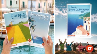 Eberhardt TRAVEL bringt Kataloge Europa, Kreuzfahrt und Singlereisen 2027/2028 auf den Markt