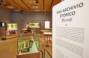 Bertelsmann SE & Co. KGaA: Bertelsmann eröffnet Verdi-Ausstellung "Unternehmen Oper" in Berlin (BILD)