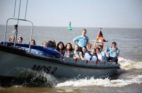 Presse- und Informationszentrum Marine: Mädels an Bord - "Girls' Day" auch bei der Marine