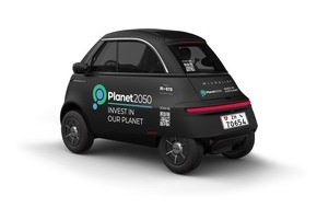 Planet2050: Start der bundesweiten Kampagne "Invest in our Planet" / Planet2050 und Microlino machen Net Zero konkret