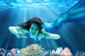 SAT.1: Schräger Sport, super Stimme: "The Voice Kids" Carlotta (14) schwimmt als Meerjungfrau (FOTO)
