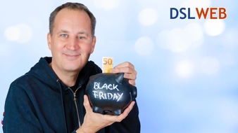 DSLWEB: Black Friday 2025: DSLWEB empfiehlt, Internetangebote am Durchschnittspreis zu messen
