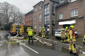 Feuerwehr Stolberg: FW-Stolberg: Kellerbrand in Mehrfamilienhaus