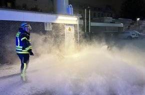 Freiwillige Feuerwehr Celle: FW Celle: Nahezu gespenstische Szenen - Gasaustritt in Celle!