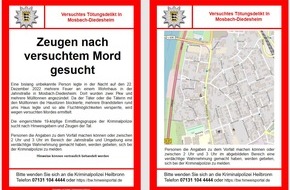 Polizeipräsidium Heilbronn: POL-HN: Gemeinsame Pressemitteilung der Staatsanwaltschaft Mosbach und des Polizeipräsidiums Heilbronn vom 21.01.2022