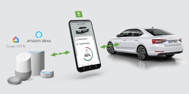 Skoda Auto Deutschland GmbH: SKODA baut Zugang zu Connect-Diensten weiter aus (FOTO)