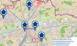Polizeipräsidium Hamm: POL-HAM: Wohnungseinbruchs-Radar vom 20. bis zum 26. August 2018
