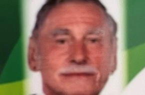 Polizeiinspektion Saarbr&uuml;cken-Stadt: POL-SBR-STADT: &Ouml;ffentlichkeitsfahndung nach dem 75-j&auml;hrigen Vermissten Georg K&Ouml;NIGSBERGER aus Kleinblitterdorf