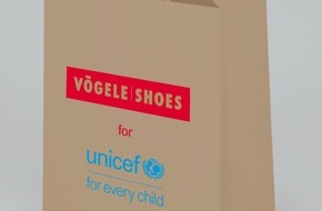 Panta Rhei PR AG: Vögele Shoes unterstützt UNICEF und wird zugleich plastikfrei