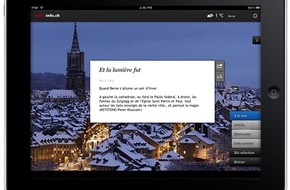 SWI swissinfo.ch: swissinfo.ch lance l'application iPad en 9 langues