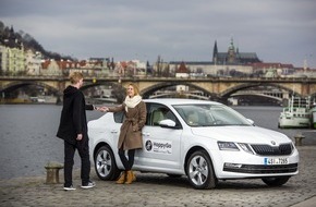 Skoda Auto Deutschland GmbH: SKODA AUTO DigiLab erweitert eigene Carsharing-Plattform HoppyGo mit Joint Venture (FOTO)
