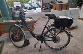 Polizeiinspektion Delmenhorst / Oldenburg - Land / Wesermarsch: POL-DEL: Landkreis Wesermarsch: E-Bike in Nordenham aufgefunden +++ Eigentümer gesucht