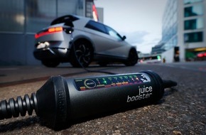 Juice Technology AG: Persbericht: Juice Technology’s Booster 2, Charger 2 en Phaser nu officieel aangeboden in Hyundai’s configurator