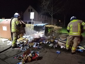 FW Lehrte: Eingeklemmtes Kind im ICE befreit - Stadtfeuerwehr Lehrte verzeichnet 11 Einsätze zum Jahreswechsel