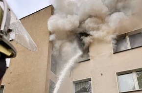 Feuerwehr Gladbeck: FW-GLA: Wohnungsbrand mit einer verstorbenen Person