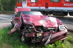 Polizeiinspektion Harburg: POL-WL: Unfall am Bahnübergang