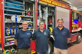 Freiwillige Feuerwehr Hünxe: FW Hünxe: Gerätewart Thomas Scholz verlässt nach 30 Jahren das Gerätehaus Bruckhausen