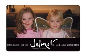 Jelmoli AG: Jelmoli lanciert die erste Geschenkkarte mit dem eigenen Lieblingsfoto als Motiv