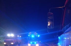 Freiwillige Feuerwehr Gangelt: FW Gangelt: Tödlicher Verkehrsunfall auf Kreisstraße 5