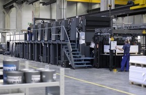 Heidelberger Druckmaschinen AG: Heidelberger Druckmaschinen AG: Heidelberg baut in einer Rekordzeit von nur 28 Tagen eine Mega-Druckerei auf Start für den Aufbau zur Messe drupa in Düsseldorf