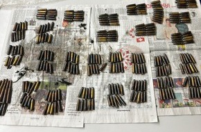 Kreispolizeibehörde Siegen-Wittgenstein: POL-SI: Munitionsfund in der Sieg: 280 Patronen sichergestellt - #polsiwi