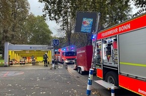 Feuerwehr und Rettungsdienst Bonn: FW-BN: Rauchentwicklung im U-Bahn Haltepunkt Hauptbahnhof