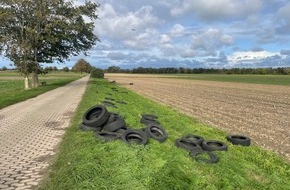 Polizeiinspektion Nienburg / Schaumburg: POL-STH: Illegale Ablagerung von Altreifen