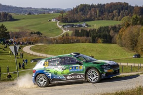 Rallye Zentraleuropa: Oliver Solberg hat weiterhin Chancen auf WRC2-Titel