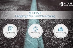 Oldtimerdiebstahl: NFC-ID-SET ermöglicht erstmals Eigentumsnachweis direkt am Fahrzeug mittels App - auch bei manipulierter Fahrgestellnummer