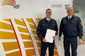 Feuerwehr Iserlohn: FW-MK: Aufstieg in den gehobenen Dienst bei der Berufsfeuerwehr