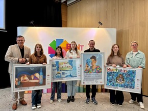 Hessen: Sch&uuml;ler aus Hofheim gewinnt landesweiten Plakatwettbewerb gegen das Rauschtrinken