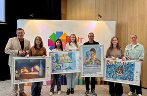 DAK-Gesundheit: Hessen: Sch&uuml;ler aus Hofheim gewinnt landesweiten Plakatwettbewerb gegen das Rauschtrinken