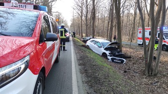 Freiwillige Feuerwehr Celle: FW Celle: Verkehrsunfall auf der L282